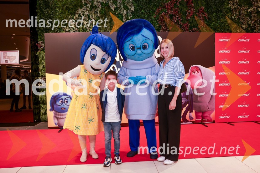  Teo Anton Cvetko;  Natalija Cvetko, Mediaspeed d.o.o.Vrvež v moji glavi 2, premiera animiranega filma v Cineplexx Ljubljana