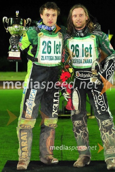 Andriy Karpov, Ukrajina in Adam Skornicki, PoljskaSpeedway, 26. dirka za Zlati znak in 15. Pokal Franca Babiča