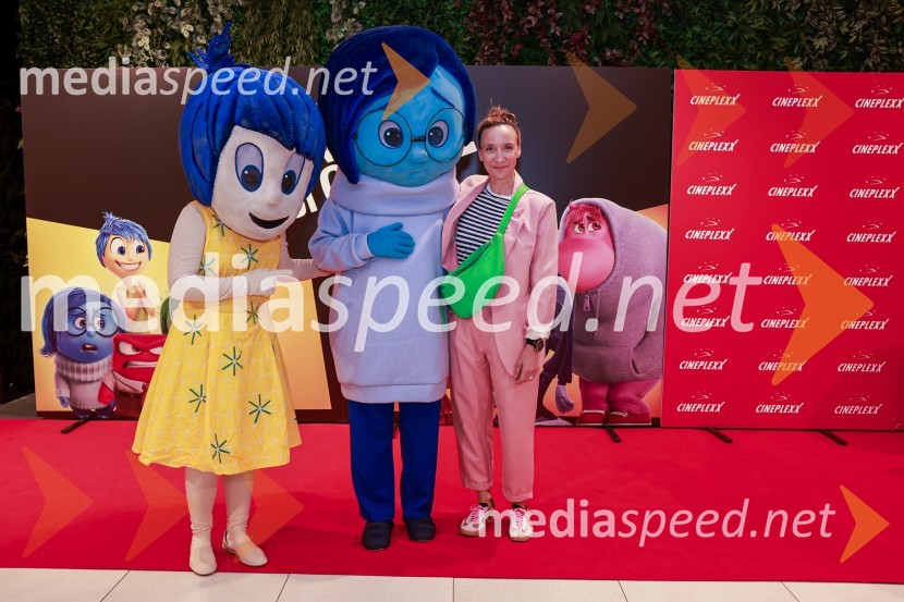  Mojca Funkl, igralkaVrvež v moji glavi 2, premiera animiranega filma v Cineplexx Ljubljana