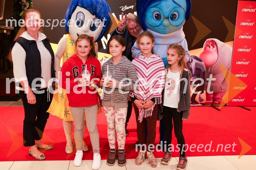  Ema Kozar;  ... ;  ... ;  Jožef  Ropoša, igralec;  ... ;  ... Vrvež v moji glavi 2, premiera animiranega filma v Cineplexx Ljubljana