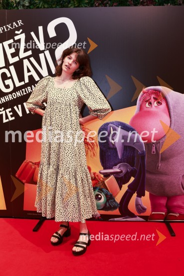  Urša Kavčič, igralkaVrvež v moji glavi 2, premiera animiranega filma v Cineplexx Ljubljana