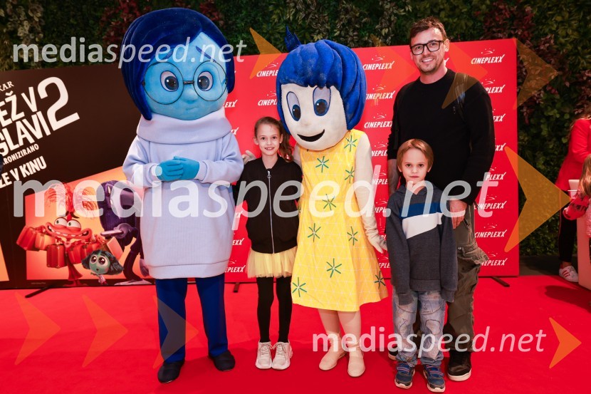 Vrvež v moji glavi 2, premiera animiranega filma v Cineplexx Ljubljana