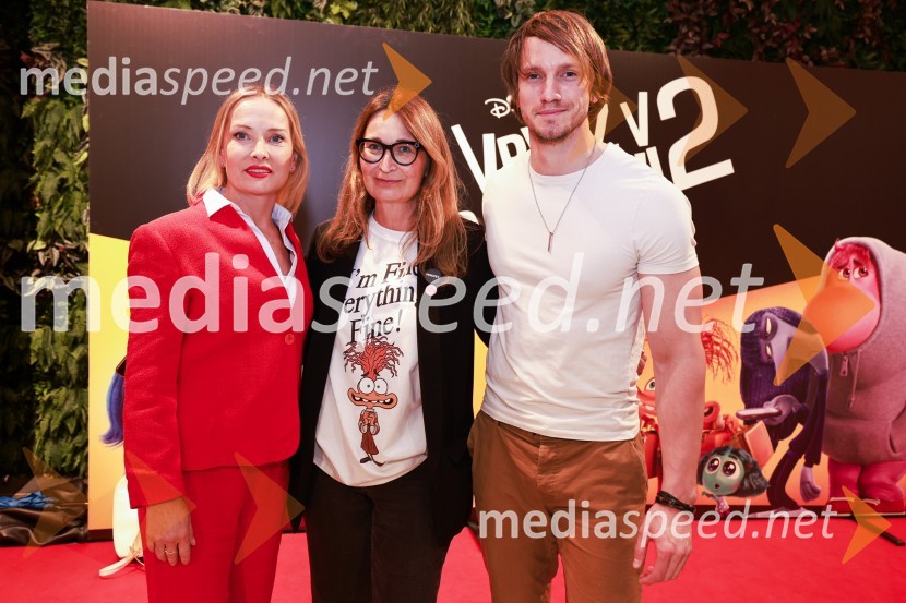  Tanja Ribič, igralka;  ... ;  Andrei Lenart, igralecVrvež v moji glavi 2, premiera animiranega filma v Cineplexx Ljubljana