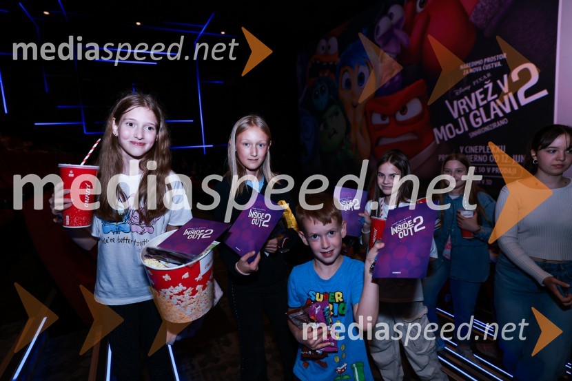 Vrvež v moji glavi 2, premiera animiranega filma v Cineplexx Ljubljana