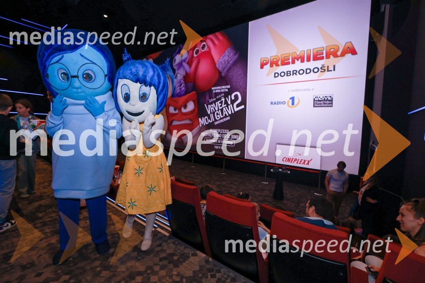 Vrvež v moji glavi 2, premiera animiranega filma v Cineplexx Ljubljana