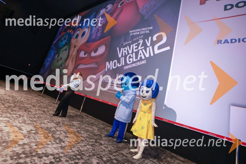  Lara Tošić, radijska voditeljicaVrvež v moji glavi 2, premiera animiranega filma v Cineplexx Ljubljana