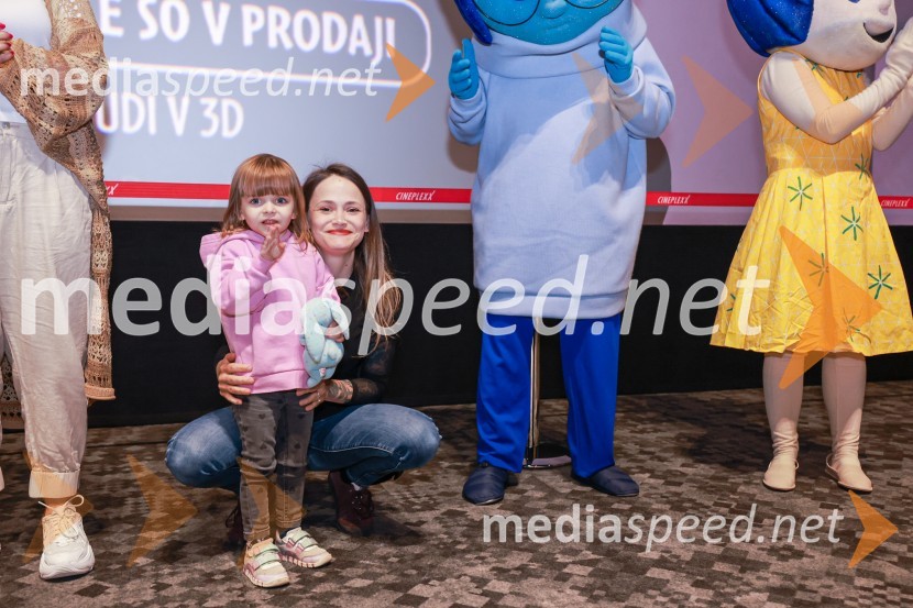 Vrvež v moji glavi 2, premiera animiranega filma v Cineplexx Ljubljana