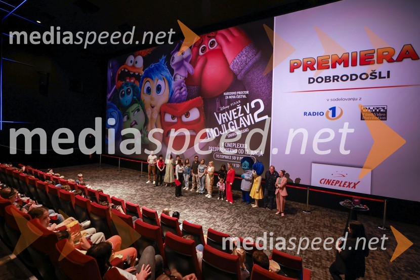 Vrvež v moji glavi 2, premiera animiranega filma v Cineplexx Ljubljana