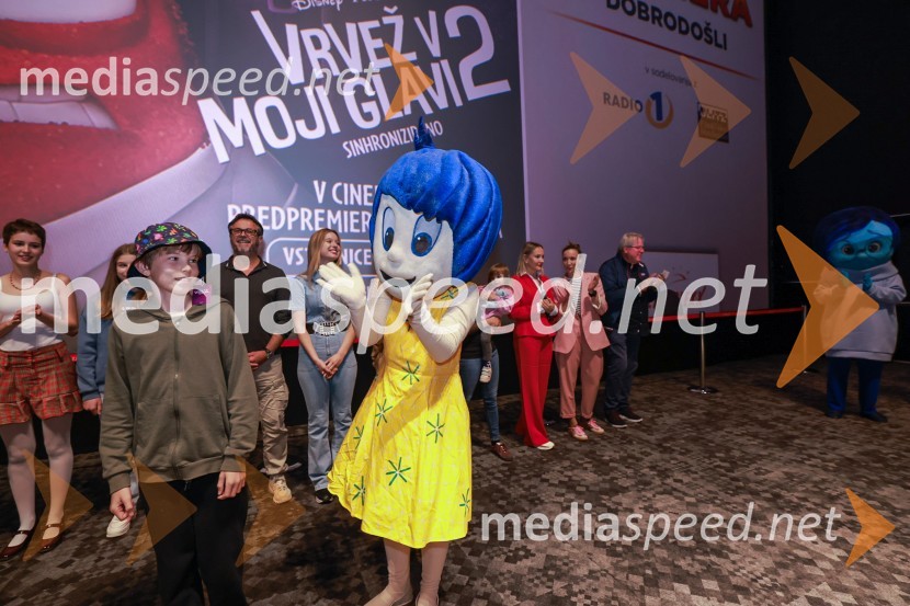 Vrvež v moji glavi 2, premiera animiranega filma v Cineplexx Ljubljana