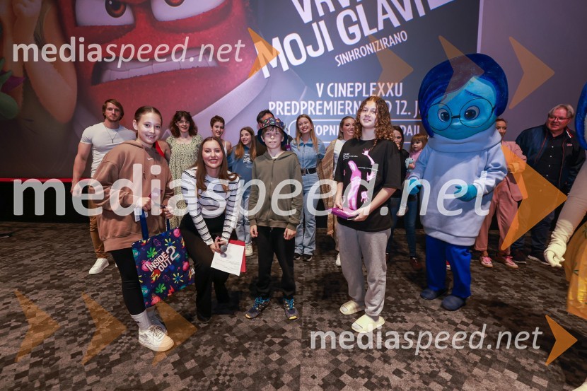 Vrvež v moji glavi 2, premiera animiranega filma v Cineplexx Ljubljana