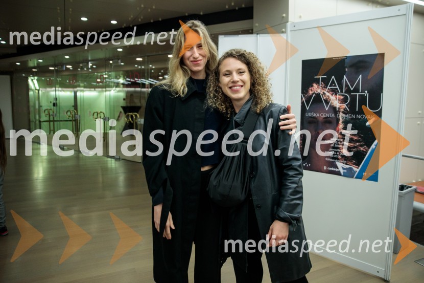  Lucija Helena, fotografinja;  Lučka Centa, likovna umetnicaUrška Centa in Domen Novak s predstavo Tam, v vrtu