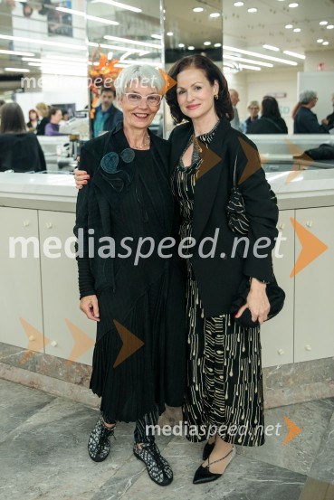  Špela Karba;  Urša Draž, modna oblikovalkaUrška Centa in Domen Novak s predstavo Tam, v vrtu