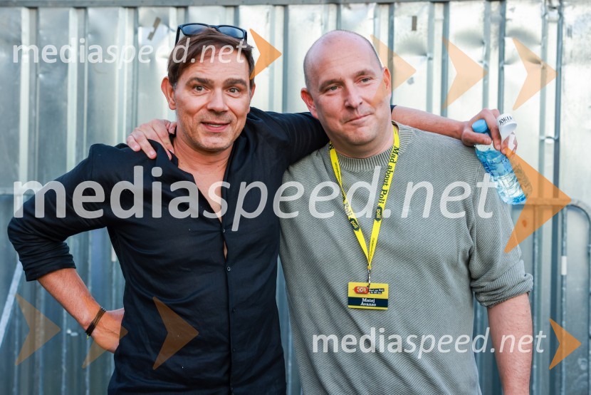  Lado Bizovičar, igralec;  Matej Avanzo, direktor projekta 