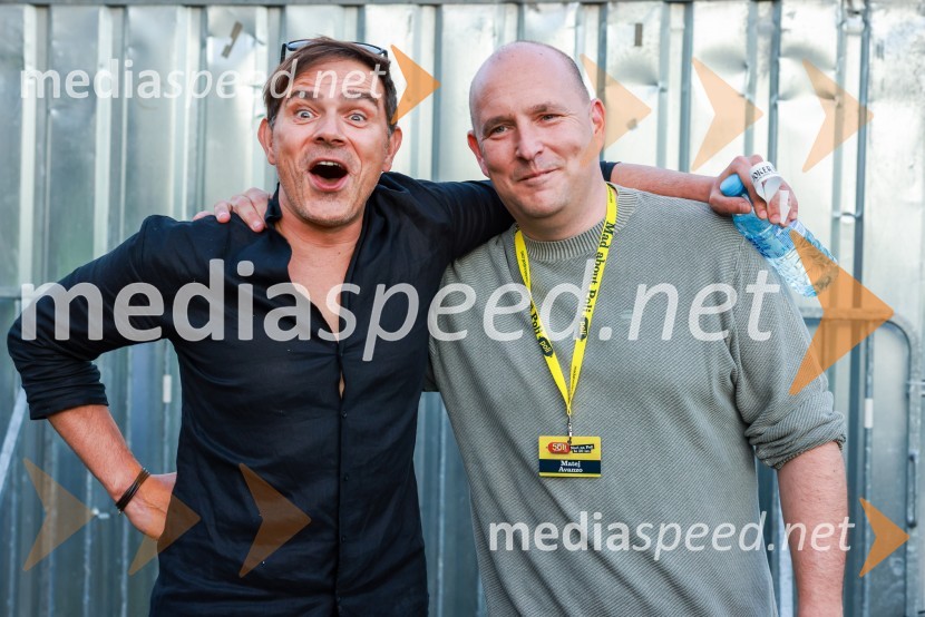  Lado Bizovičar, igralec;  Matej Avanzo, direktor projekta 