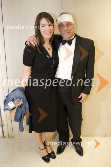 Ana Dežman, pevka in Boris Kobal, igralecLa Vie en Rose, mednarodni večer šansonov