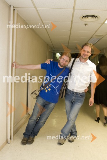 Tadej Vesenjak, glasbenik in Matej MertikLa Vie en Rose, mednarodni večer šansonov