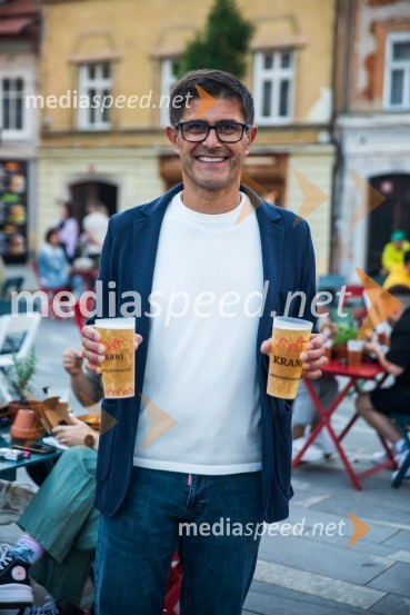  Matjaž Rakovec, župan Mestne občine KranjKr' petek je, otvoritev poletja v Kranju
