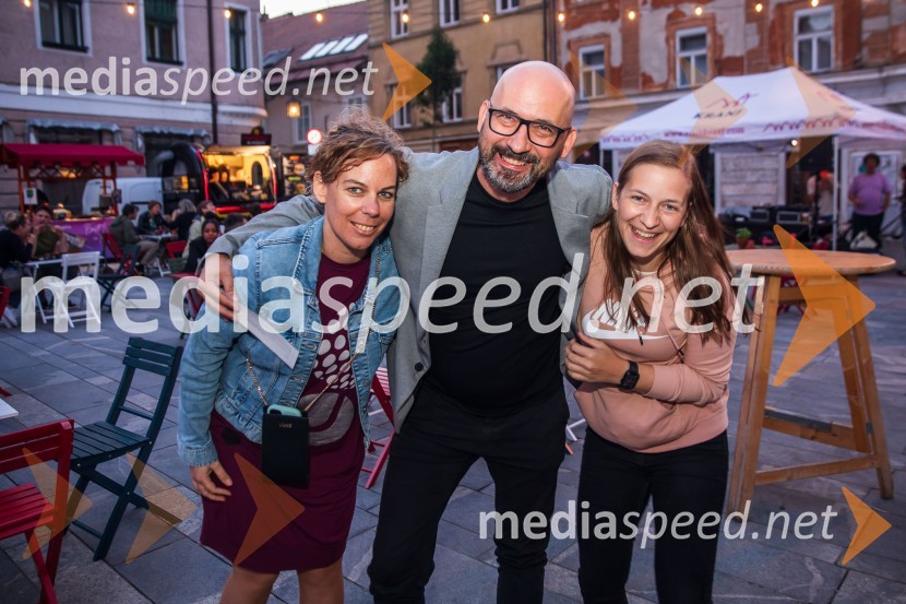  Simona Mohorič, ZTK Kranj;  Srečko Štagar, Eventim;  ... Kr' petek je, otvoritev poletja v Kranju