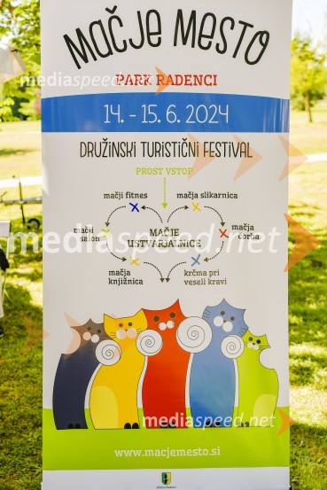 Družinski festival Mačje mesto 2024