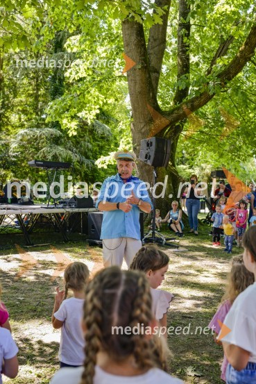  Igor Ribič, slikar, Ribič Pepe;  ... Družinski festival Mačje mesto 2024