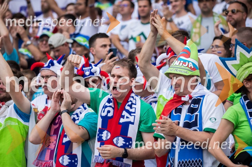 Slovenci osvojili prvo točko, SLOVENIJA DANSKA 1:1, EURO 2024