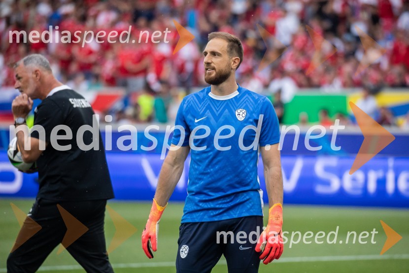  Jan Oblak, nogometašSlovenci osvojili prvo točko, SLOVENIJA DANSKA 1:1, EURO 2024