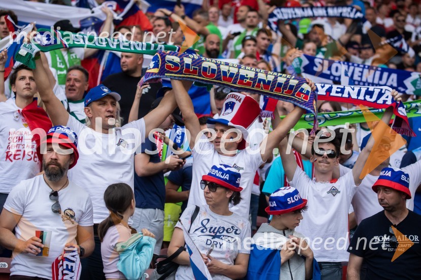 Slovenci osvojili prvo točko, SLOVENIJA DANSKA 1:1, EURO 2024