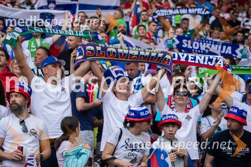 Slovenci osvojili prvo točko, SLOVENIJA DANSKA 1:1, EURO 2024