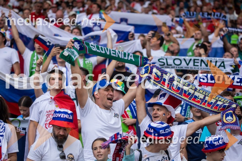 Slovenci osvojili prvo točko, SLOVENIJA DANSKA 1:1, EURO 2024