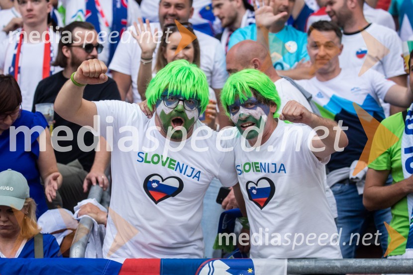 Slovenci osvojili prvo točko, SLOVENIJA DANSKA 1:1, EURO 2024