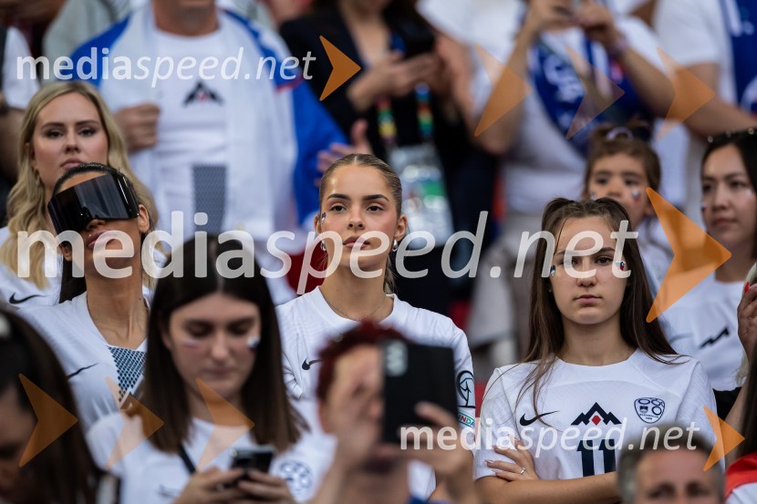  Anita Vidović, punca Benjamina ŠeškaSlovenci osvojili prvo točko, SLOVENIJA DANSKA 1:1, EURO 2024