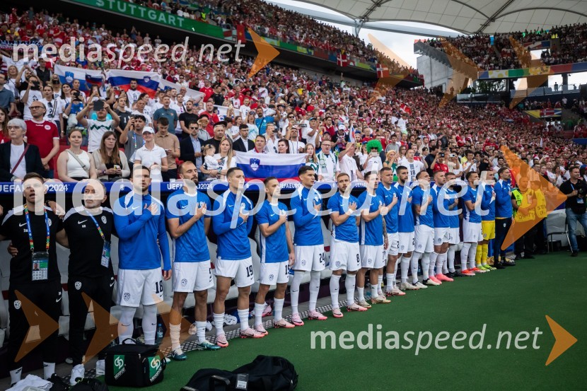 Slovenci osvojili prvo točko, SLOVENIJA DANSKA 1:1, EURO 2024