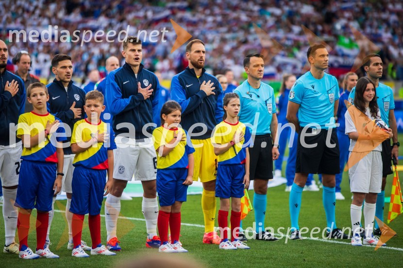 Slovenci osvojili prvo točko, SLOVENIJA DANSKA 1:1, EURO 2024