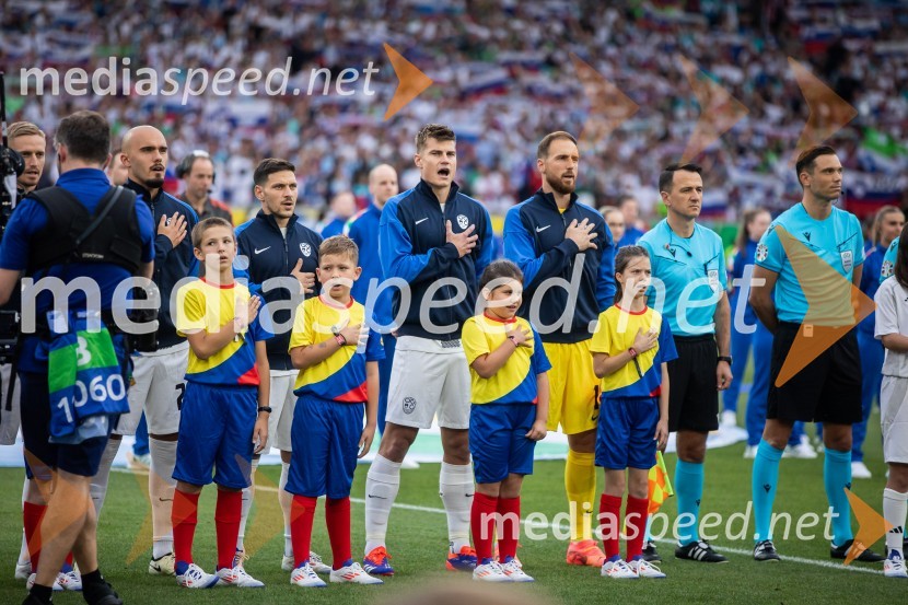 Slovenci osvojili prvo točko, SLOVENIJA DANSKA 1:1, EURO 2024