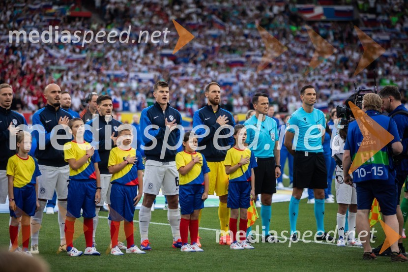 Slovenci osvojili prvo točko, SLOVENIJA DANSKA 1:1, EURO 2024