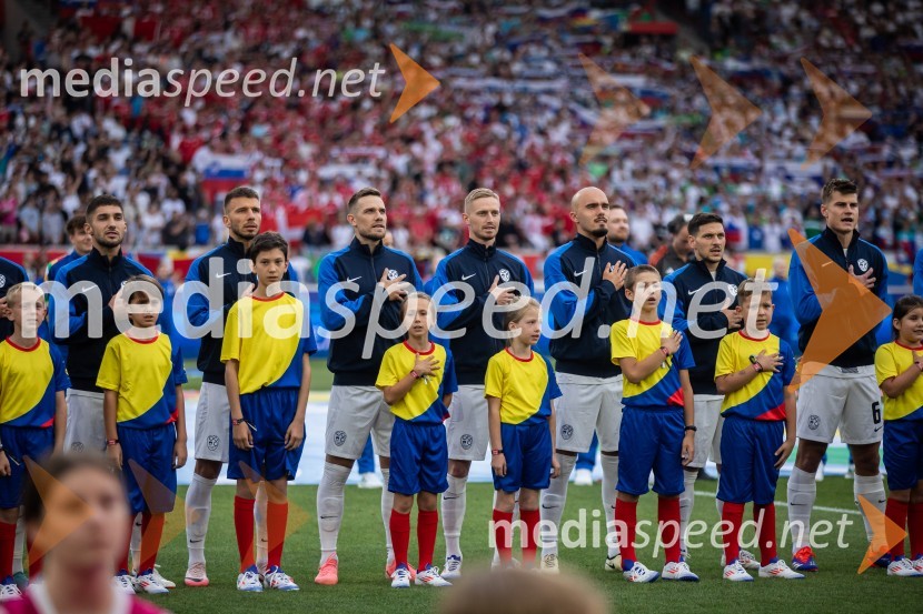 Slovenci osvojili prvo točko, SLOVENIJA DANSKA 1:1, EURO 2024