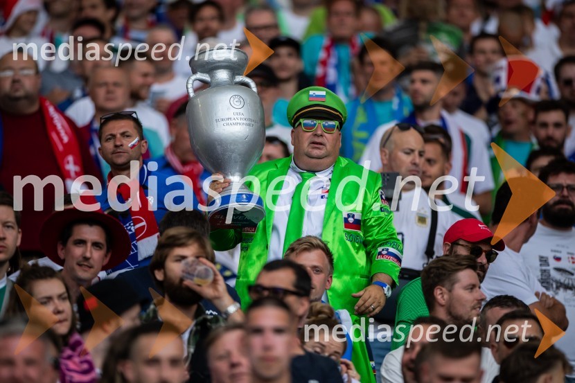  Aleksander Javornik, navijačSlovenci osvojili prvo točko, SLOVENIJA DANSKA 1:1, EURO 2024