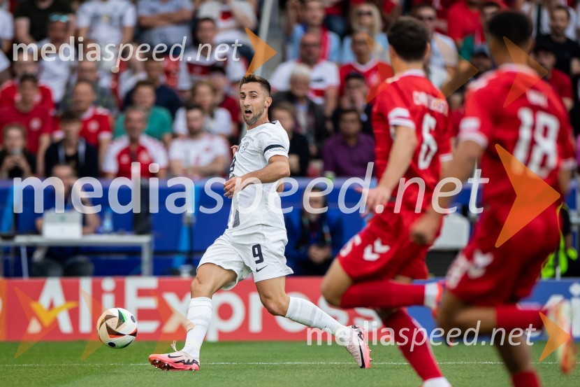  Andraž Šporar, nogometaš;  Andraž Šporar, nogometašSlovenci osvojili prvo točko, SLOVENIJA DANSKA 1:1, EURO 2024