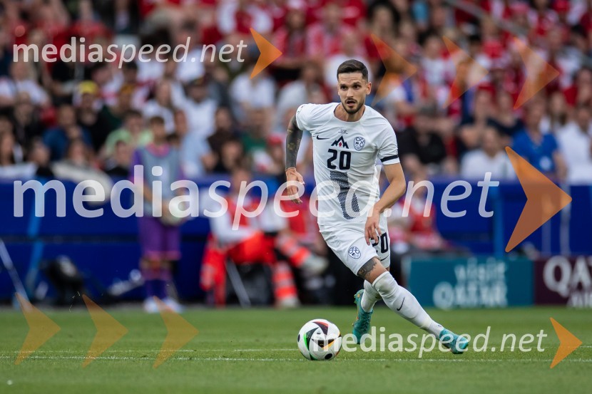  Petar Stojanović, nogometašSlovenci osvojili prvo točko, SLOVENIJA DANSKA 1:1, EURO 2024