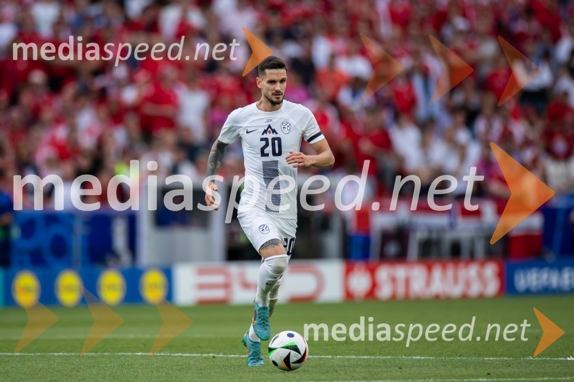  Petar Stojanović, nogometašSlovenci osvojili prvo točko, SLOVENIJA DANSKA 1:1, EURO 2024