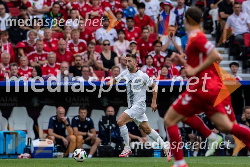  Andraž Šporar, nogometašSlovenci osvojili prvo točko, SLOVENIJA DANSKA 1:1, EURO 2024