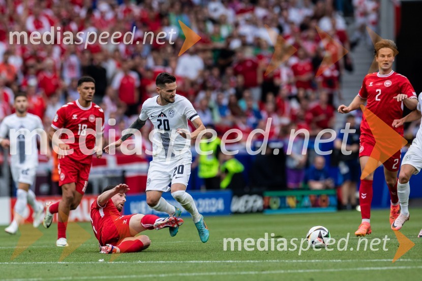  Petar Stojanović, nogometašSlovenci osvojili prvo točko, SLOVENIJA DANSKA 1:1, EURO 2024