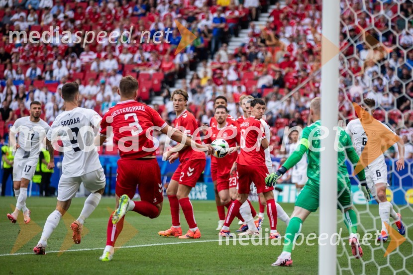 Slovenci osvojili prvo točko, SLOVENIJA DANSKA 1:1, EURO 2024