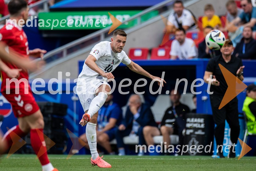  Timi Max Elšnik, nogometašSlovenci osvojili prvo točko, SLOVENIJA DANSKA 1:1, EURO 2024