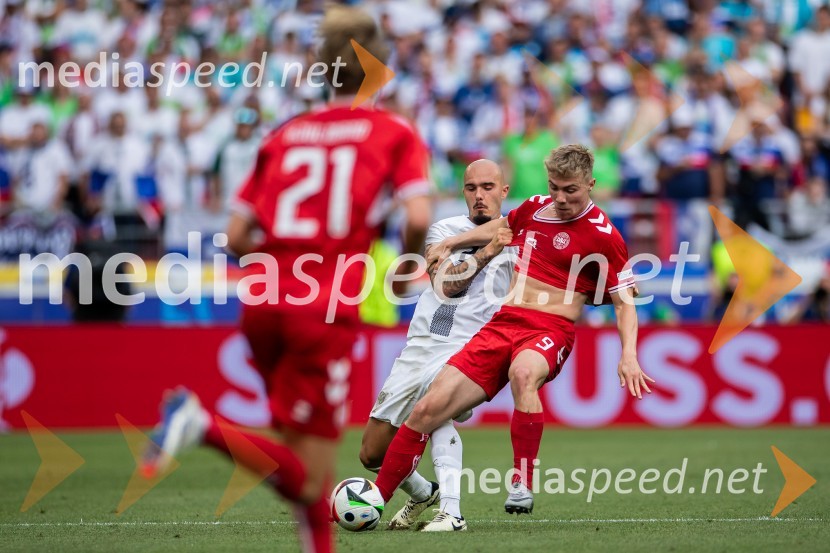  Vanja Drkušić, nogometaš;  ... Slovenci osvojili prvo točko, SLOVENIJA DANSKA 1:1, EURO 2024