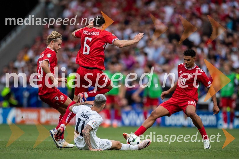  ... ;  ... ;  Benjamin Šeško, nogometaš;  ... Slovenci osvojili prvo točko, SLOVENIJA DANSKA 1:1, EURO 2024