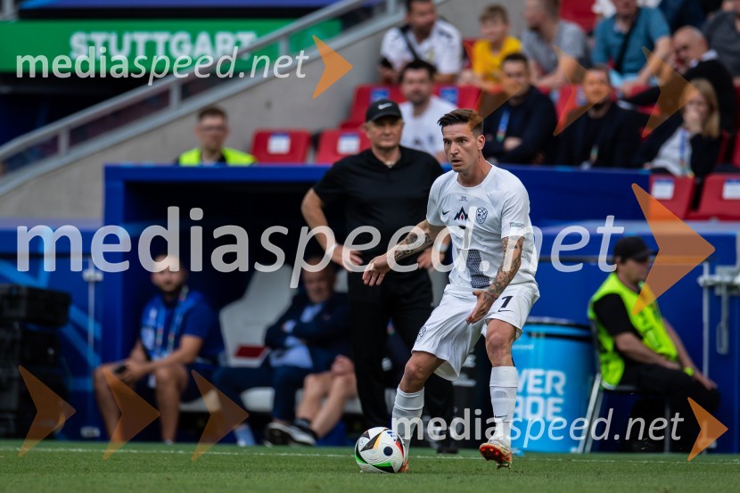  Benjamin Verbič, nogometašSlovenci osvojili prvo točko, SLOVENIJA DANSKA 1:1, EURO 2024