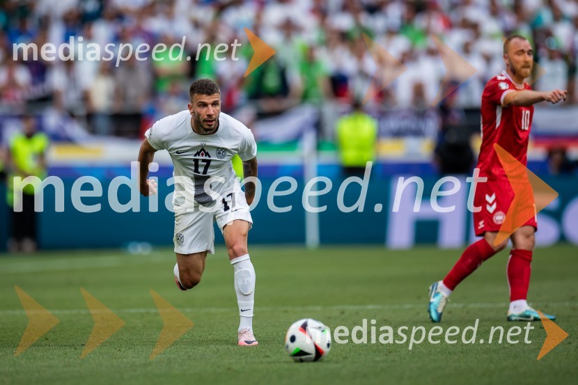  Jan Mlakar, nogometaš;  ... Slovenci osvojili prvo točko, SLOVENIJA DANSKA 1:1, EURO 2024