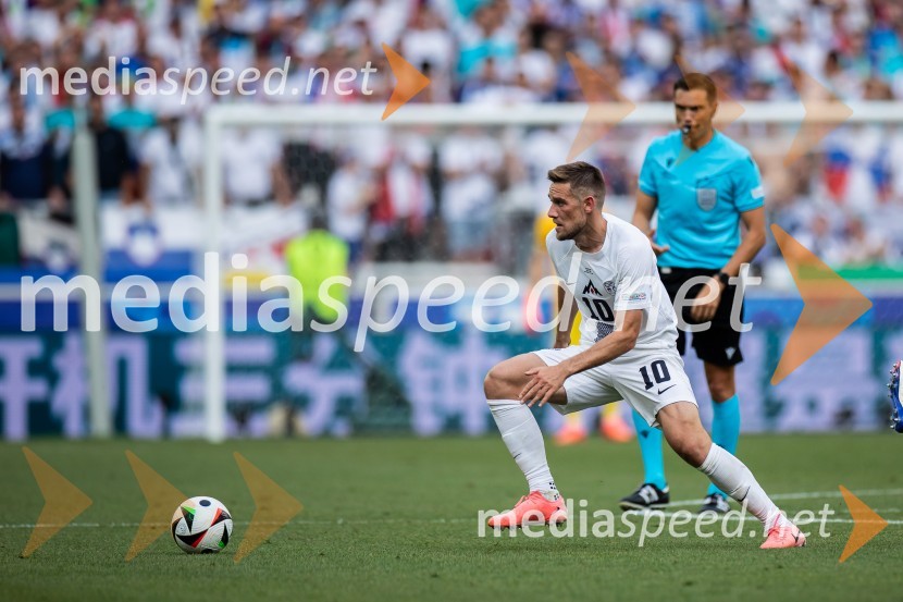  Timi Max Elšnik, nogometašSlovenci osvojili prvo točko, SLOVENIJA DANSKA 1:1, EURO 2024