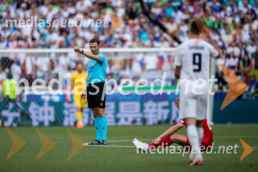 Slovenci osvojili prvo točko, SLOVENIJA DANSKA 1:1, EURO 2024